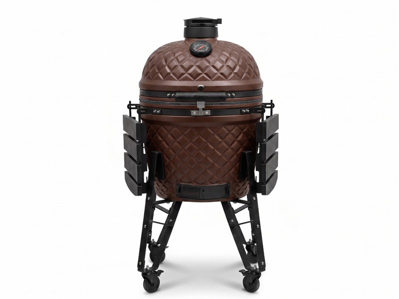 BASTE kamado bbq large - 21 inch - Chocolade bruin