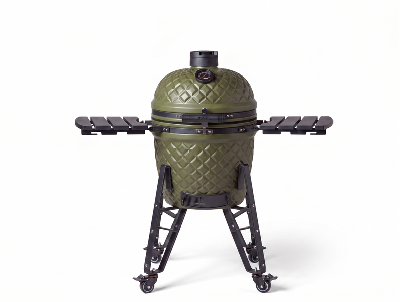 BASTE Kamado bbq XL - 23,5 inch - Olijfgroen