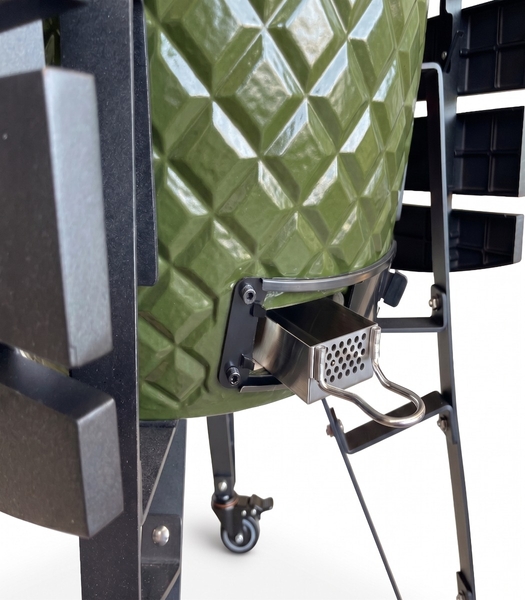 BASTE Kamado bbq XL - 23,5 inch - Olijfgroen