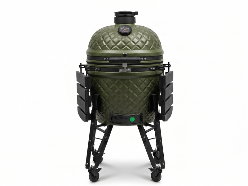 BASTE Kamado bbq XL - 23,5 inch - Olijfgroen