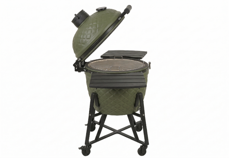 BASTE Kamado bbq XL - 23,5 inch - Olijfgroen