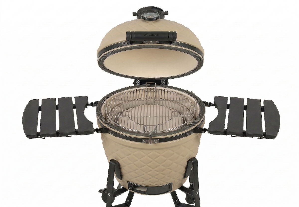 BASTE Kamado bbq XL - 23,5 inch - Beige