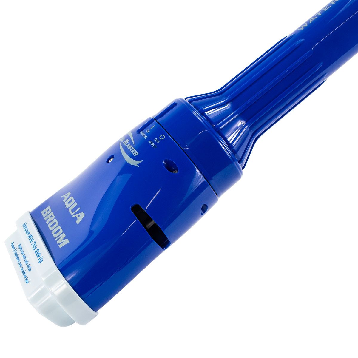 Pool Blaster Aqua Broom ULTRA (met steel) detail.
