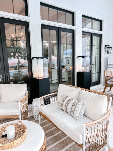 Planika Faro gas terrasverwarmer met beschermhoes - Zwart