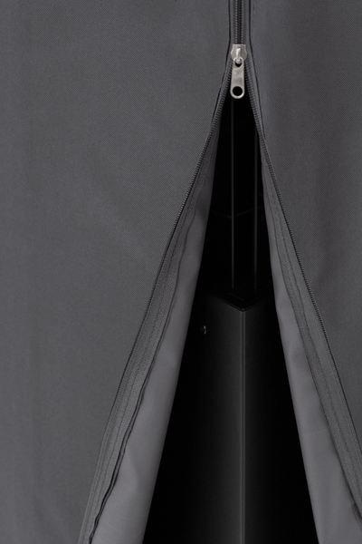 Planika Faro gas terrasverwarmer met beschermhoes - Zwart