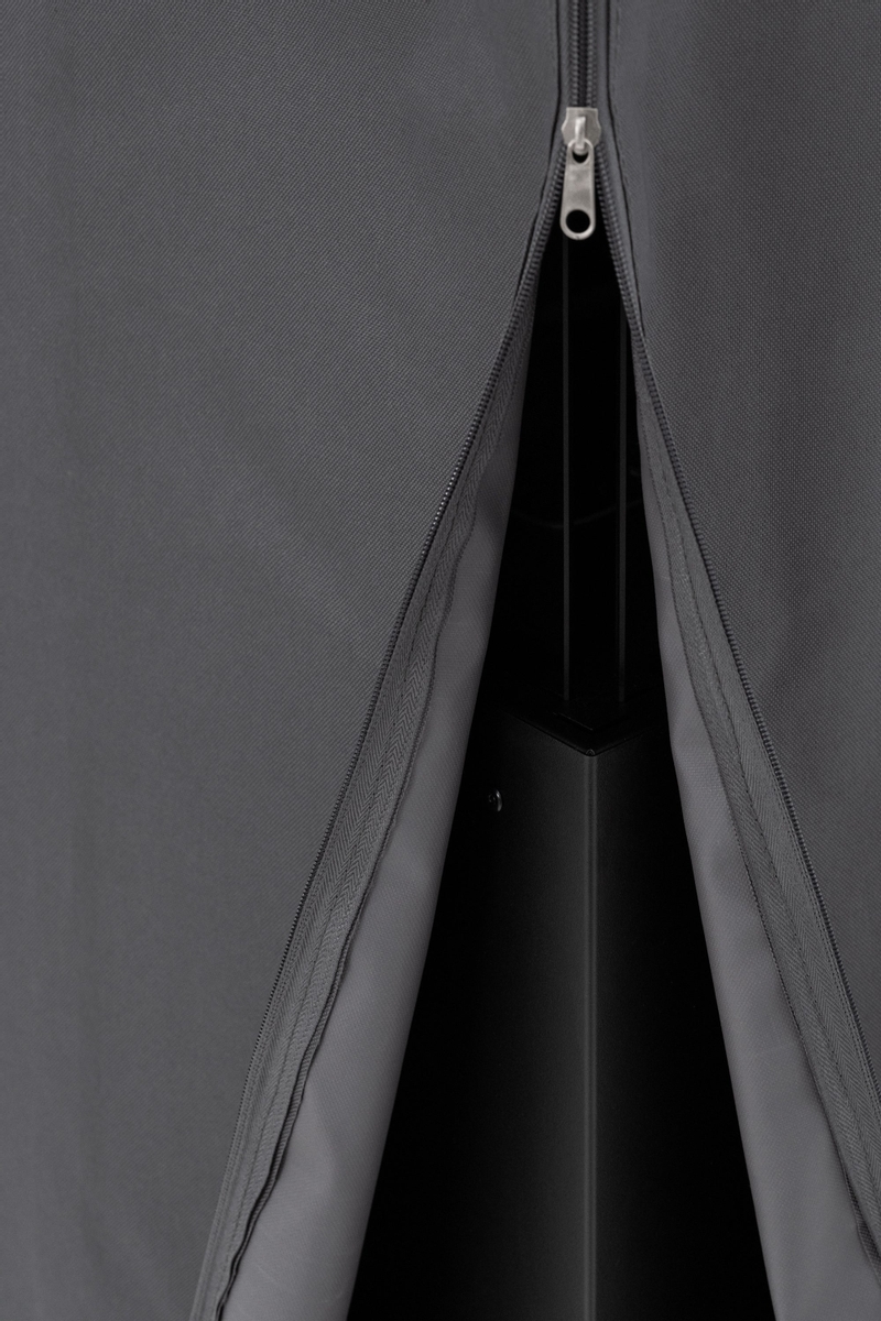 Planika Faro gas terrasverwarmer met beschermhoes - Grijs