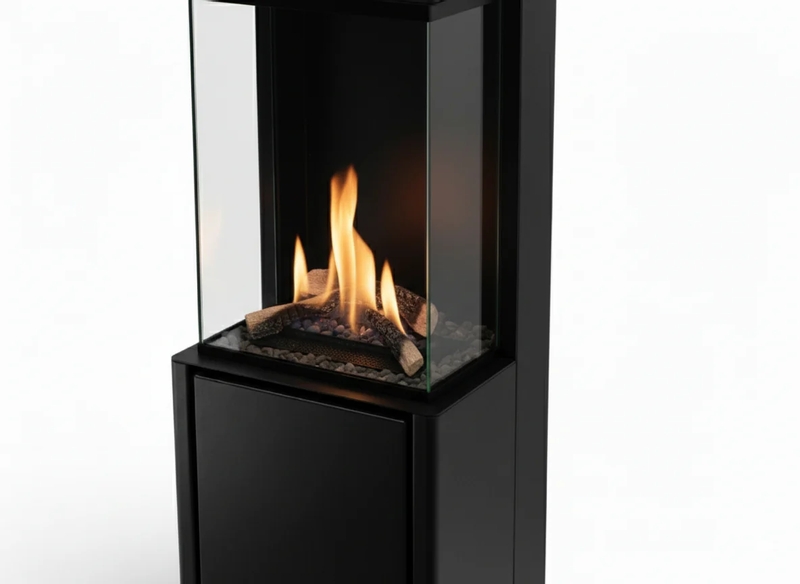 Planika Arcticon bio ethanol haard - Zwart