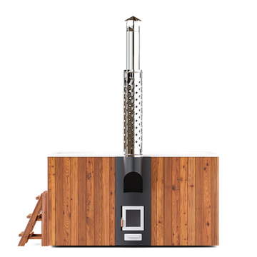 PolarSpa Elite Quattro houtgestookte hottub - 8 personen