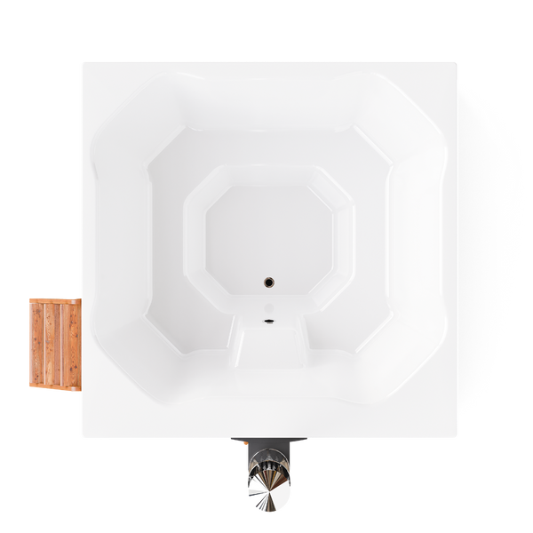 PolarSpa Elite Quattro houtgestookte hottub - 8 personen