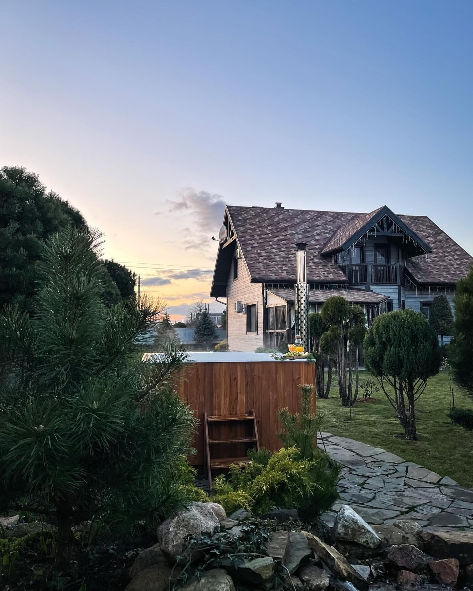 PolarSpa Elite Quattro houtgestookte hottub - 4 personen