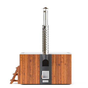 PolarSpa Elite Quattro houtgestookte hottub - 4 personen