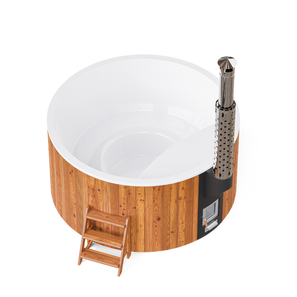 PolarSpa Elite houtgestookte hottub - 8 personen