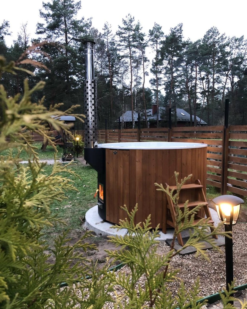 PolarSpa Elite houtgestookte hottub - 4 personen
