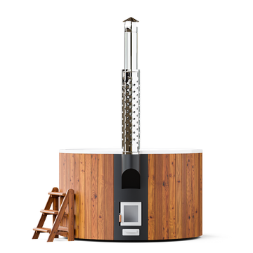 PolarSpa Elite houtgestookte hottub - 4 personen