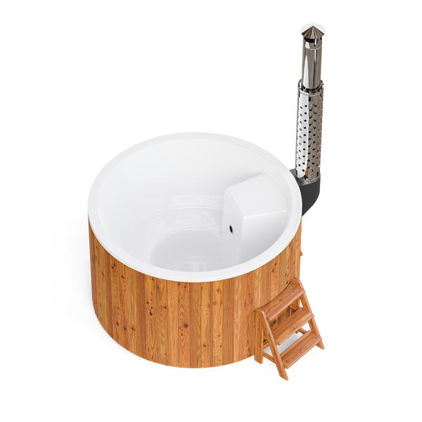 PolarSpa Elite houtgestookte hottub - 4 personen