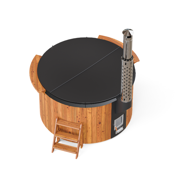 PolarSpa Elite houtgestookte hottub - 4 personen