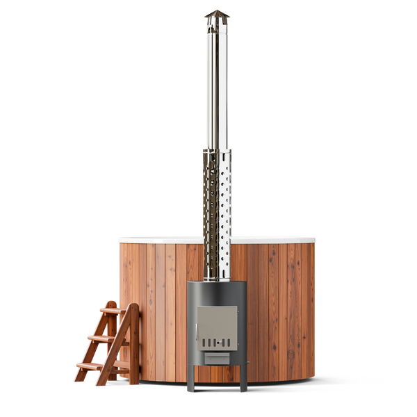 PolarSpa Comfort houtgestookte hottub - 4 personen