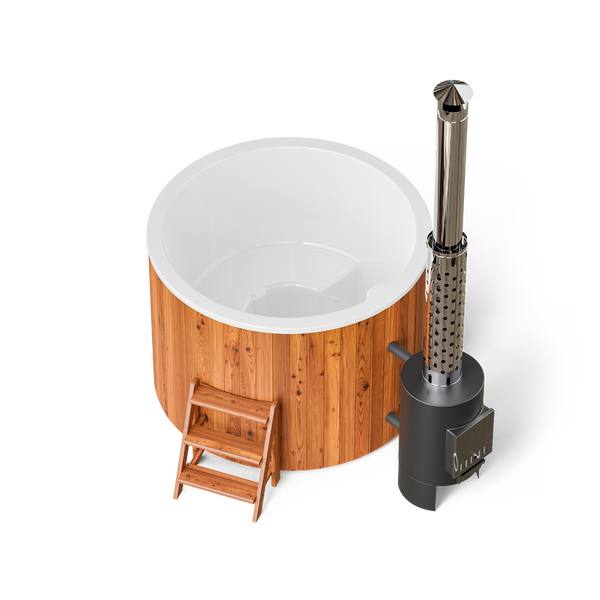 PolarSpa Comfort houtgestookte hottub - 4 personen