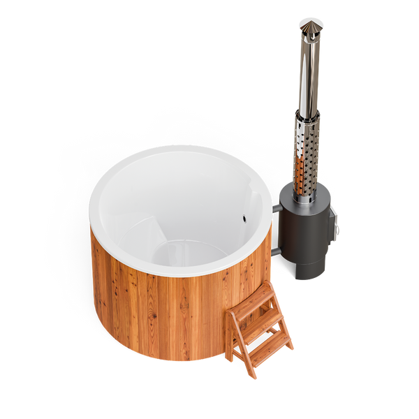 PolarSpa Comfort houtgestookte hottub - 4 personen