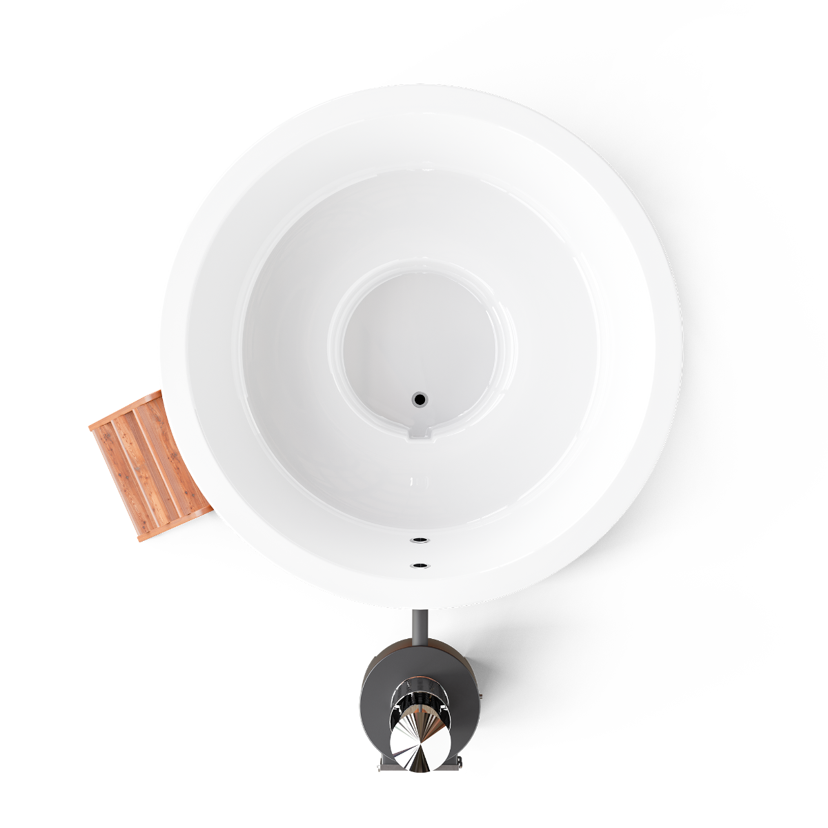 PolarSpa Comfort houtgestookte hottub - 6 personen