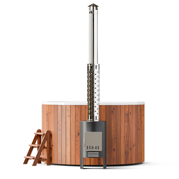 PolarSpa Comfort houtgestookte hottub - 6 personen