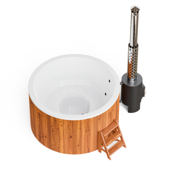 PolarSpa Comfort houtgestookte hottub - 6 personen
