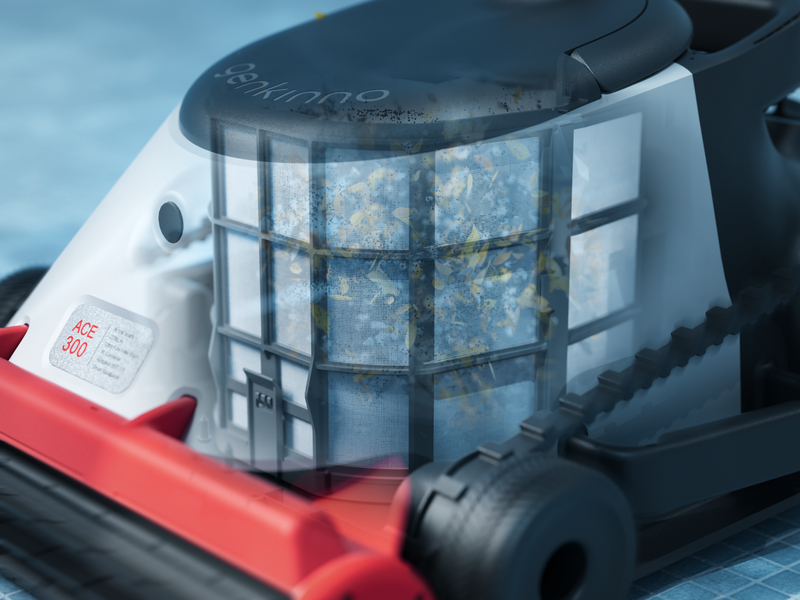 Genkinno Ace 300 zwembadrobot