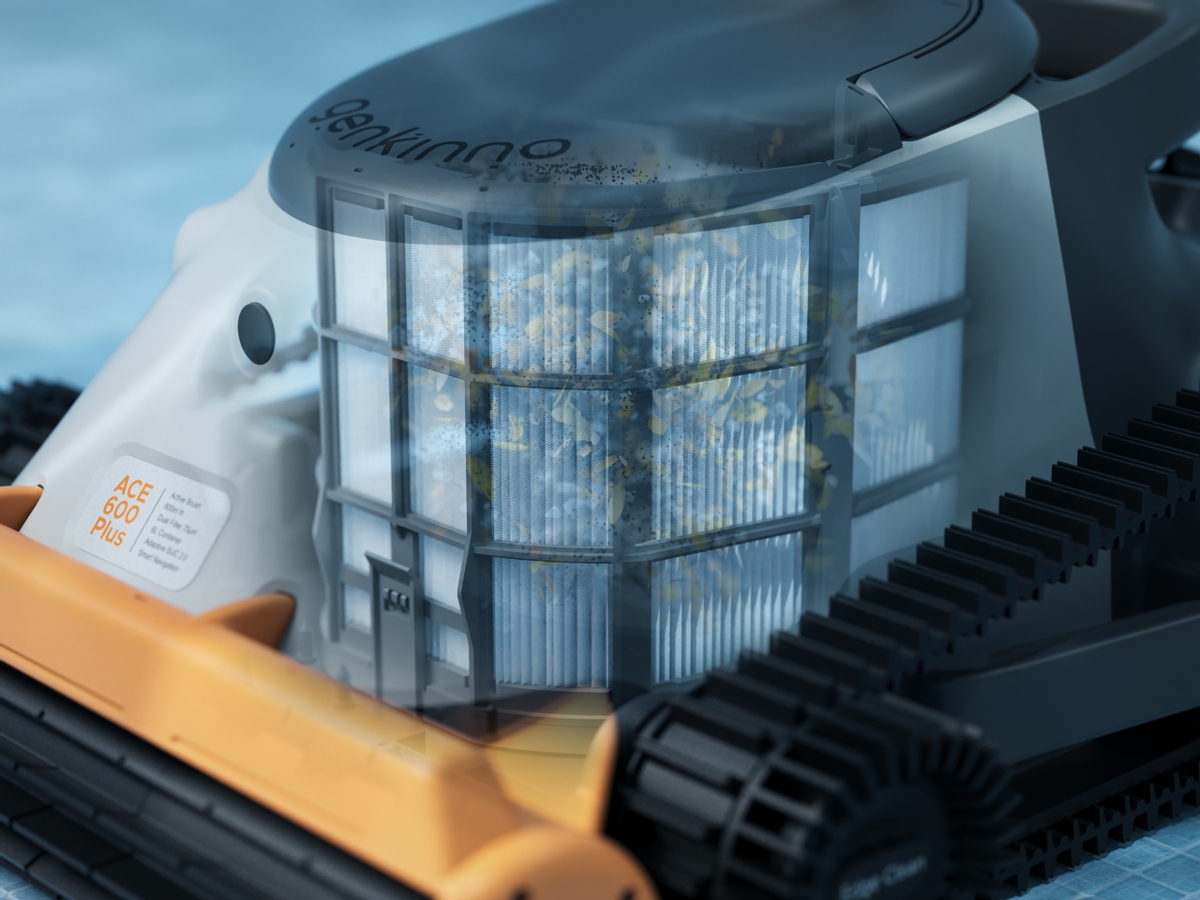 Genkinno Ace 600 Plus zwembadrobot