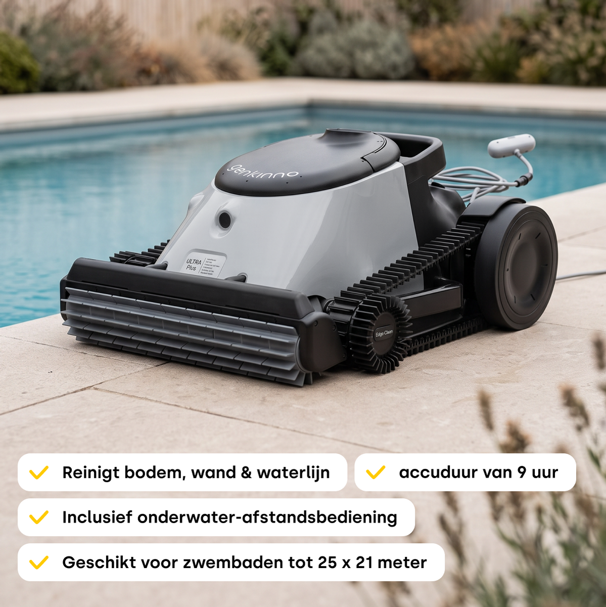 Genkinno Ace Ultra Plus zwembadrobot
