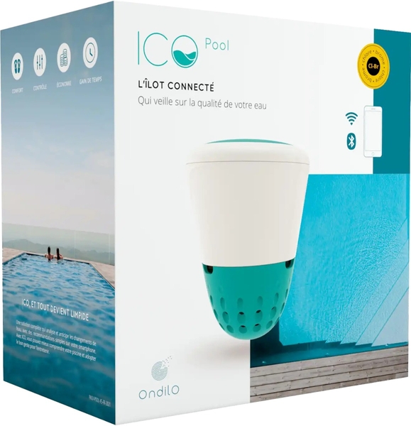 Ondilo ICO smart zwembadtester zoutwater met kalibratieset