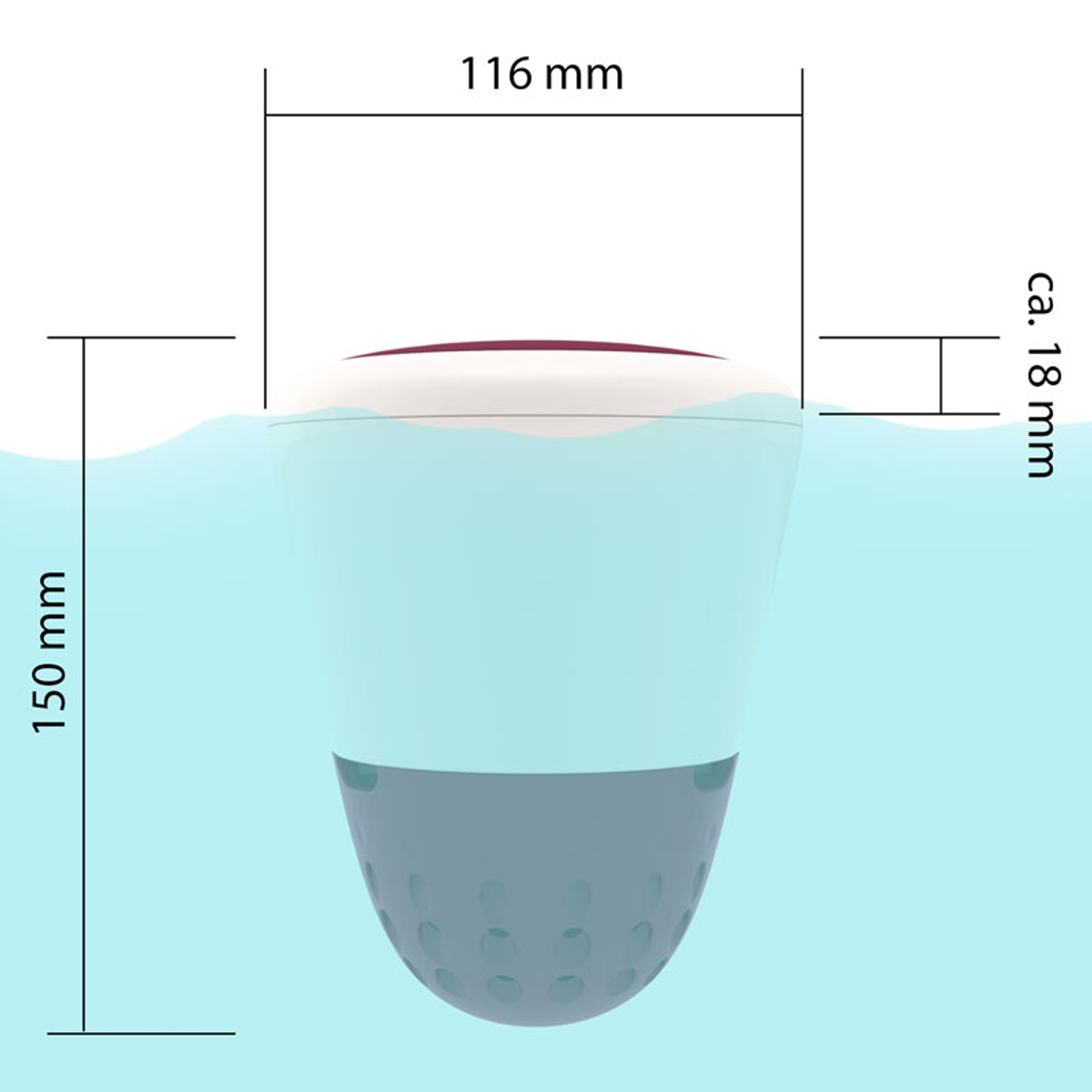Ondilo ICO smart spa tester zoutwater met kalibratieset