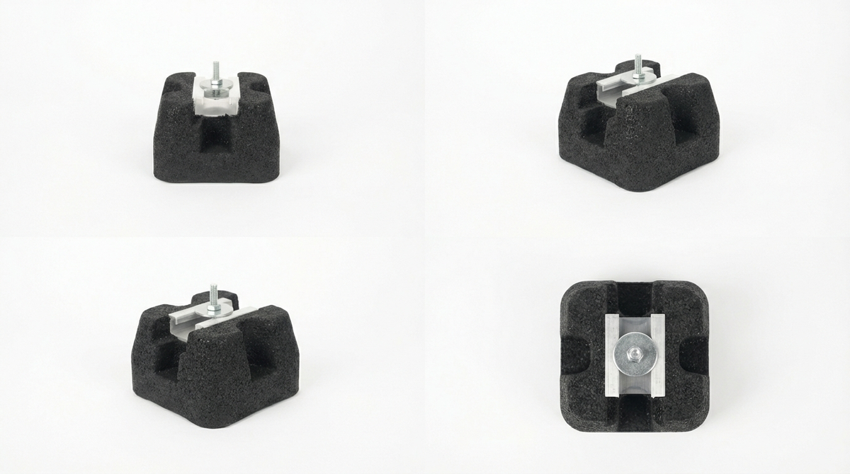 W'eau Trillingsdempers voor mini warmtepompen - 4 stuks