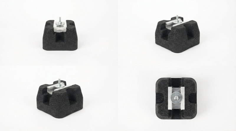 W'eau Trillingsdempers voor mini warmtepompen - 4 stuks