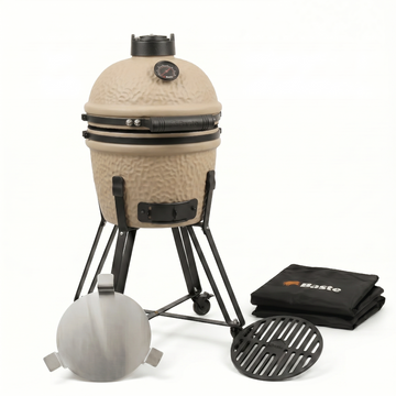 BASTE 13 inch kamado bbq Ultimate Pack - Beige