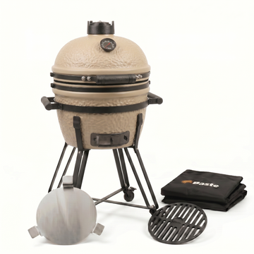 BASTE 16 inch kamado bbq Ultimate Pack - Beige