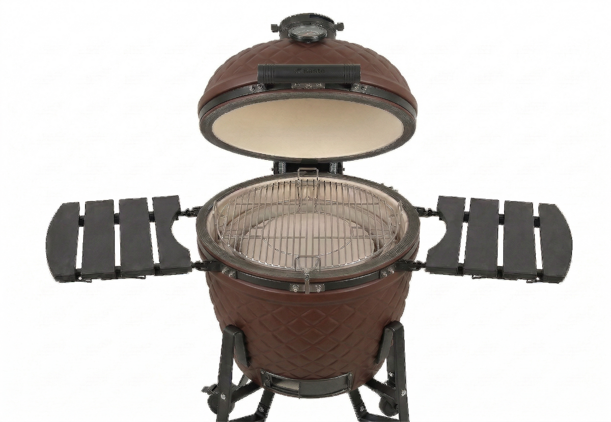 BASTE Kamado bbq XL - 23,5 inch - Chocolade bruin