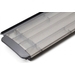 AQS Polycarbonaat zwembad lamellen- per m2 - Graphite