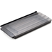 AQS Polycarbonaat zwembad lamellen- per m2 - Graphite