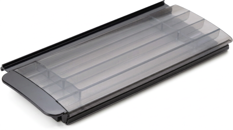 AQS Polycarbonaat zwembad lamellen- per m2 - Graphite