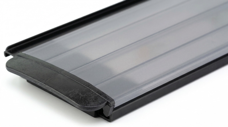 AQS Polycarbonaat zwembad lamellen- per m2 - Zilver