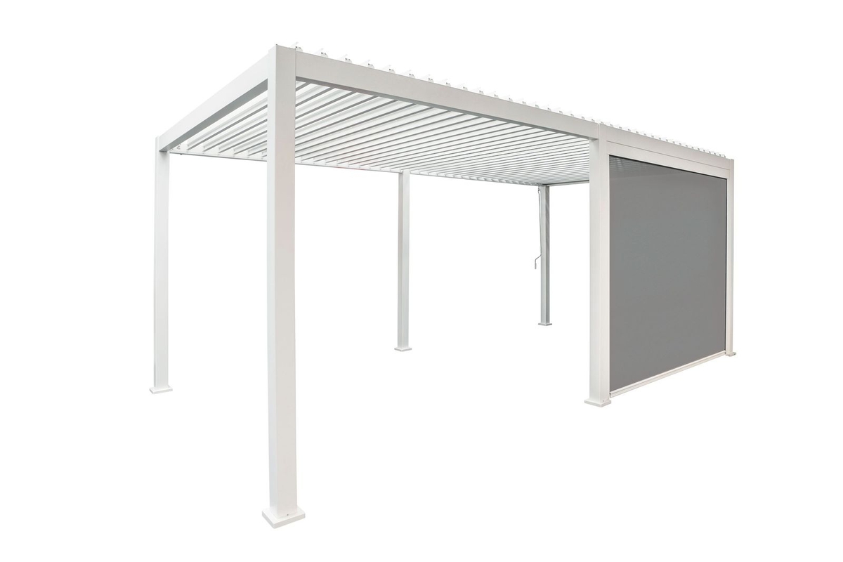 Orion windscherm 400 cm  - Wit