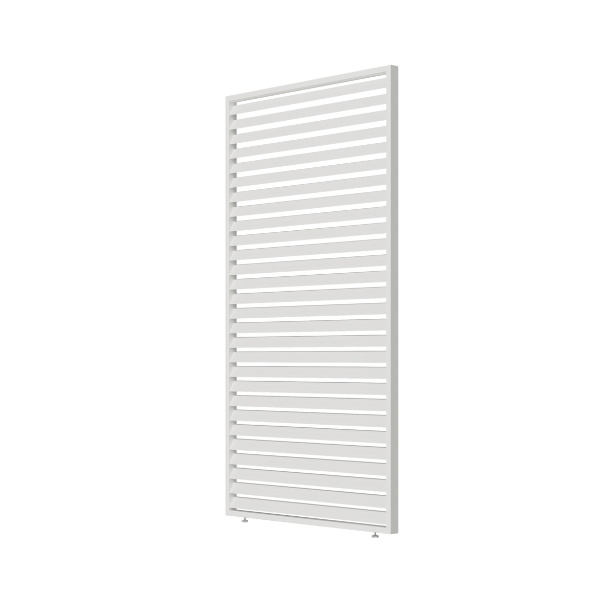 Orion schutterpaneel vast horizontaal 300 cm - Wit