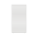 Orion schutterpaneel vast horizontaal 300 cm - Wit