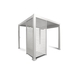 Orion schutterpaneel vast horizontaal 360 cm - Wit