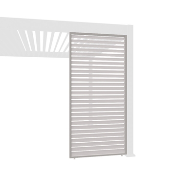 Orion schutterpaneel vast horizontaal 400 cm - Zand