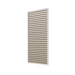 Orion schutterpaneel vast horizontaal 300 cm - Wit/hout