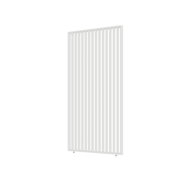 Orion schutterpaneel vast verticaal 360 cm - Wit