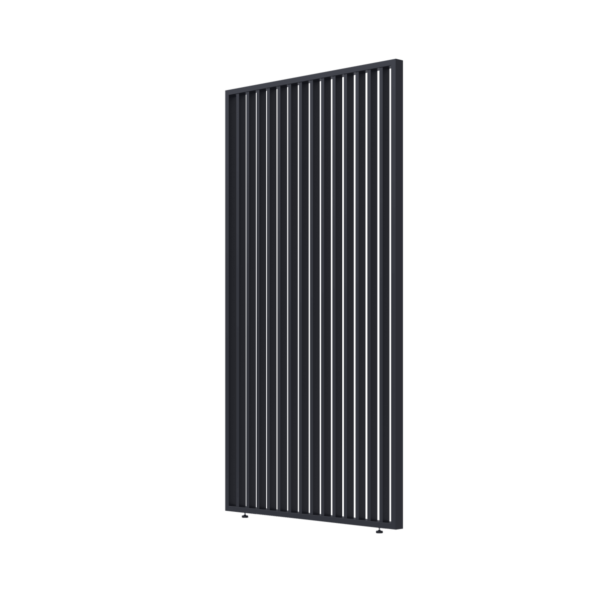 Orion schutterpaneel vast verticaal 400 cm - Antraciet