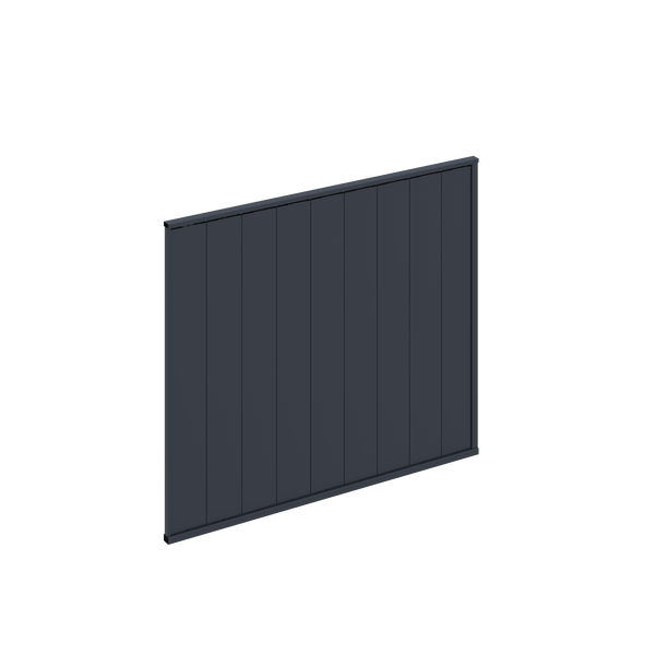 Orion schutterpaneel kantelbaar verticaal 300 cm - Antraciet