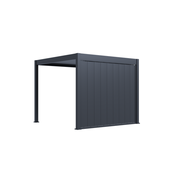 Orion schutterpaneel kantelbaar verticaal 360 cm - Antraciet